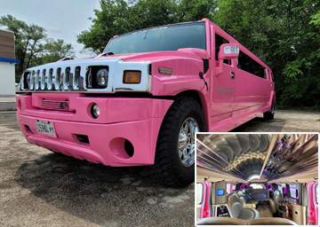 Pink Hummer Limo